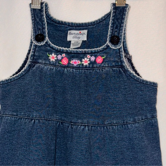 Cotton Baby Denim Jean Dress - Picture 3 of 4